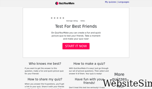 quizyourmate.com Screenshot