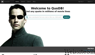 quodb.com Screenshot