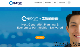 quorumsoftware.com Screenshot