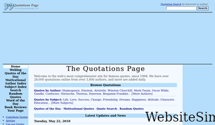 quotationspage.com Screenshot