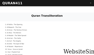 quran411.com Screenshot