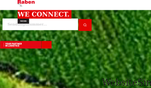 raben-group.com Screenshot