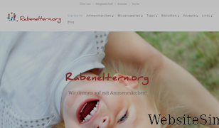 rabeneltern.org Screenshot