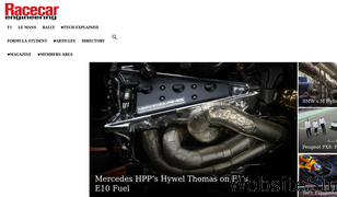racecar-engineering.com Screenshot