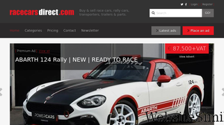 racecarsdirect.com Screenshot