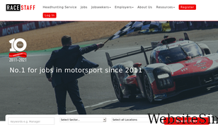racestaff.com Screenshot