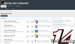 racing-forums.com Screenshot