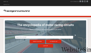 racingcircuits.info Screenshot