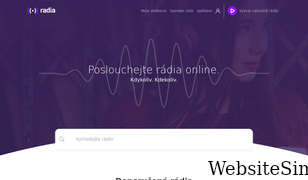 radia.cz Screenshot