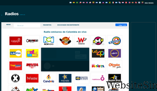 radios.com.co Screenshot