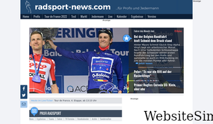 radsport-news.com Screenshot