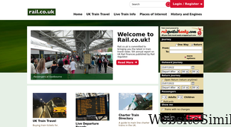 rail.co.uk Screenshot