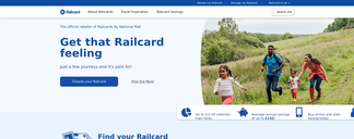 railcard.co.uk Screenshot