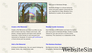 rainbowsbridge.com Screenshot