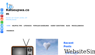raiseupwa.com Screenshot