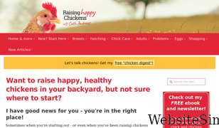 raising-happy-chickens.com Screenshot