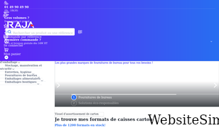raja.fr Screenshot
