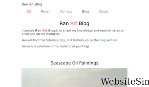 ranartblog.com Screenshot