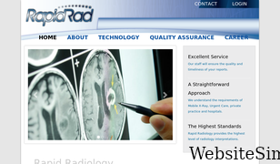 rapidrad.com Screenshot