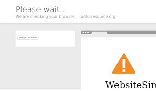 raptorresource.org Screenshot