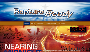 raptureready.com Screenshot