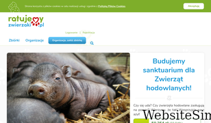 ratujemyzwierzaki.pl Screenshot