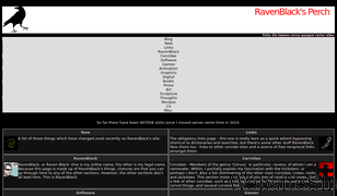ravenblack.net Screenshot