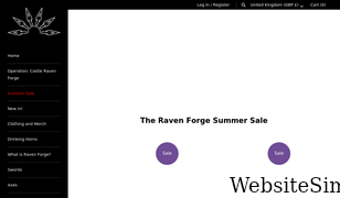 ravenforge.com Screenshot