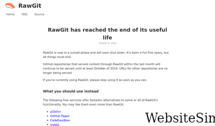 rawgit.com Screenshot