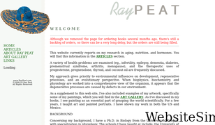 raypeat.com Screenshot