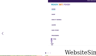 readysetfood.com Screenshot