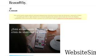 reasonwhy.es Screenshot