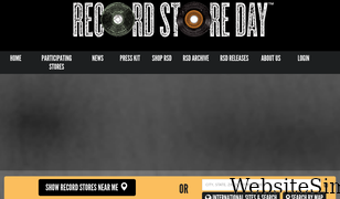 recordstoreday.com Screenshot