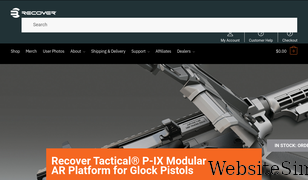 recovertactical.com Screenshot