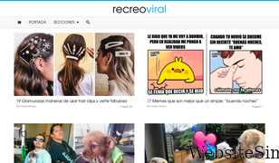 recreoviral.com Screenshot