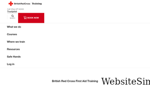 redcrossfirstaidtraining.co.uk Screenshot