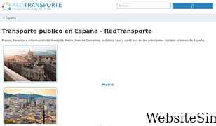 redtransporte.com Screenshot