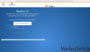 reduc.fr Screenshot