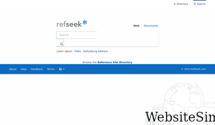 refseek.com Screenshot