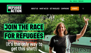 refugee-action.org.uk Screenshot