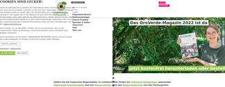 regenwald-schuetzen.org Screenshot