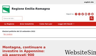 regione.emilia-romagna.it Screenshot