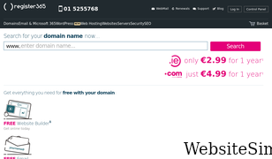 register365.com Screenshot