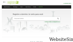 registro.br Screenshot