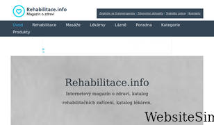 rehabilitace.info Screenshot