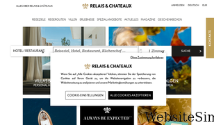 relaischateaux.com Screenshot