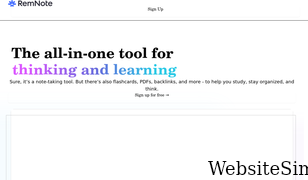 remnote.com Screenshot