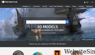 renderhub.com Screenshot