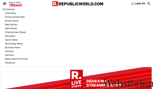 republicworld.com Screenshot