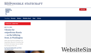 responsiblestatecraft.org Screenshot
